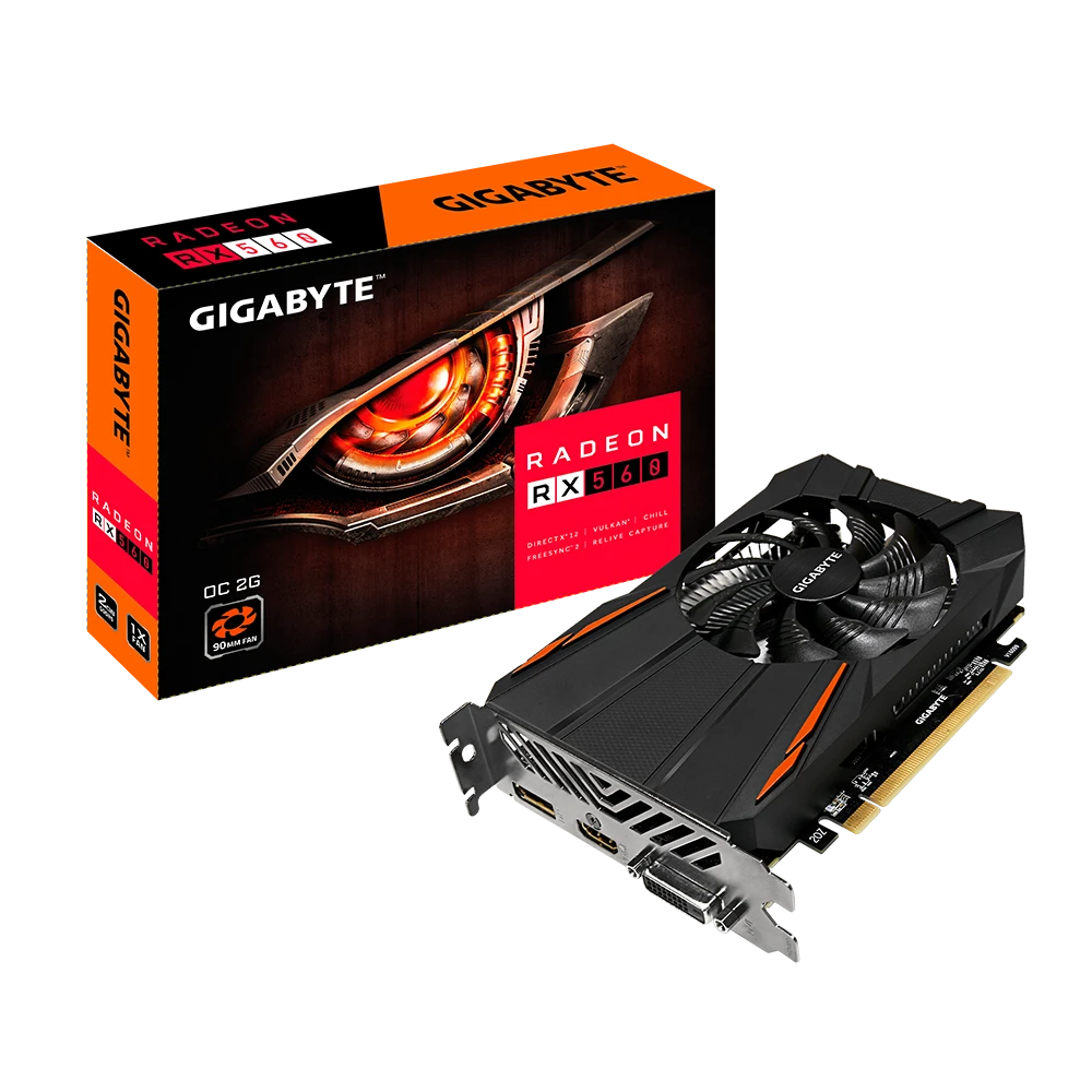 Gigabyte Radeon RX 560 OC 2G